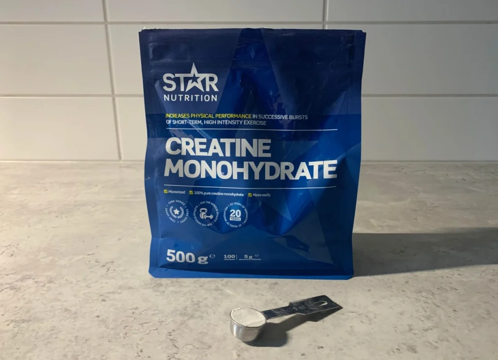 Creatine Monohydrate med skopa