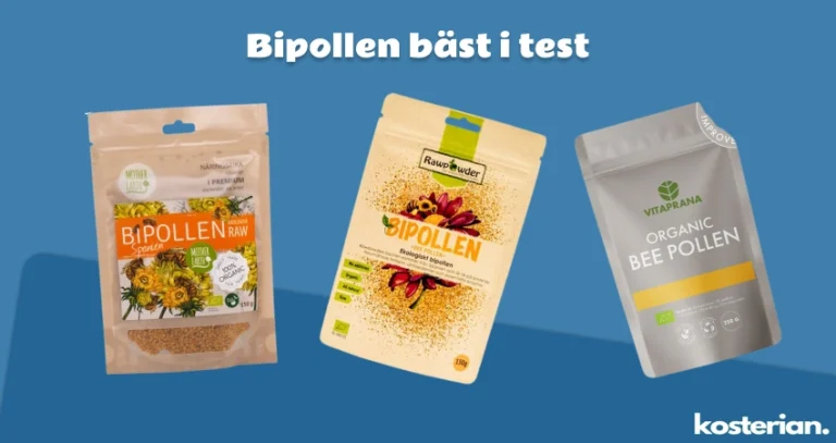 Bipollen bäst i test: 3 bästa biopollen!