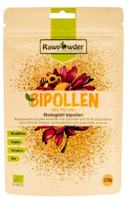 Rawpowder bipollen ekologisk