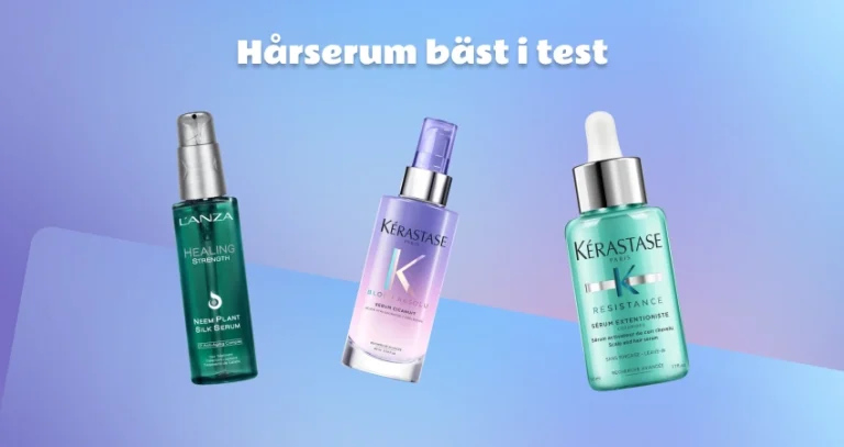 Hårserum bäst i test: 3 serum för håret testade!